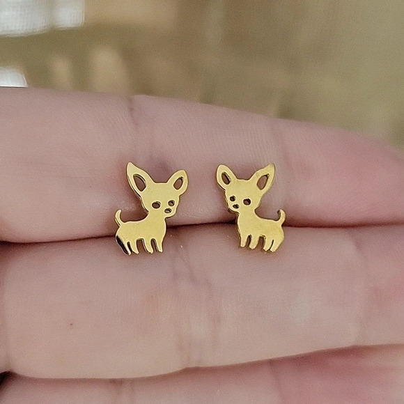Jewelry - Terrier Toy Breed Stud Earrings